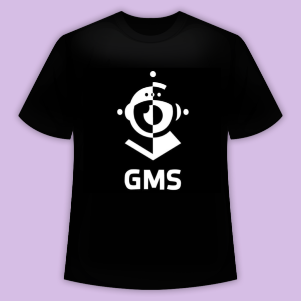 GMS T-Shirt Black Art Image